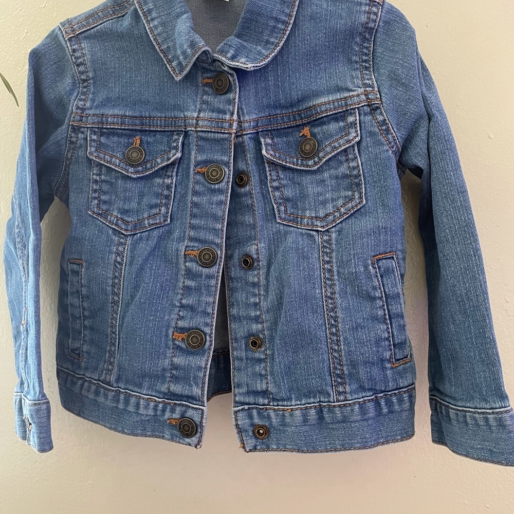 Carter's Girls Denim Jacket Sz 3T Like New